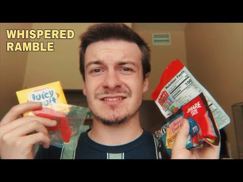 [ASMR] End Of Semester Whispered Ramble While Trying Different Candy For The First Time