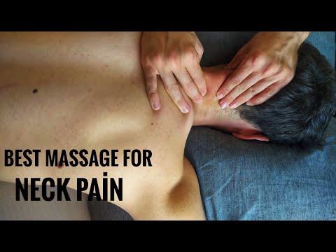 GET RID OF YOUR NECK PAIN - ASMR NECK AND HEAD MASSAGE