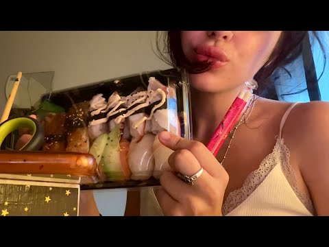 ASMR COMIENDO SUSHI 🍣