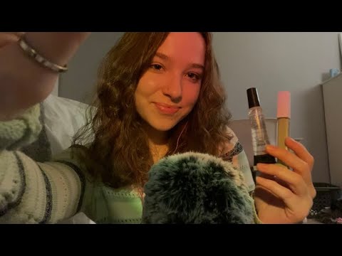 ASMR Best Friend Does Your Makeup (chit chat, rambling, personal attention) 🌱💛