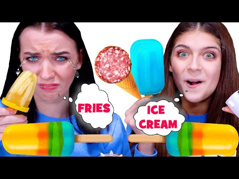 ICE CREAM CHALLENGE | EATING SOUNDS LILIBU