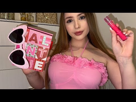 ASMR Roleplay | Fake Friend Does Your Valentine’s Day Makeup ♥️💗🌹
