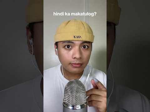 paano makatulog? subukan mo ito. 💤 #asmr #sleep #shorts
