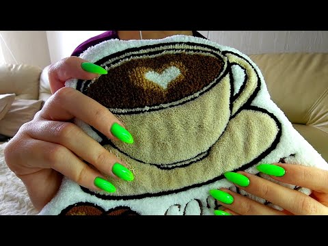 ASMR | Fabric Scratching + (Little Tapping, Mouth Sounds) 💖💤
