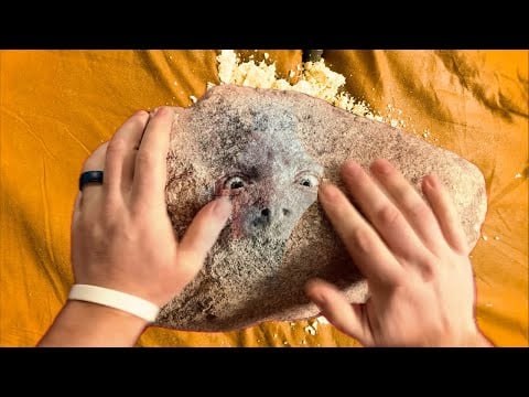 ASMR | Massaging a Rock Into a Person
