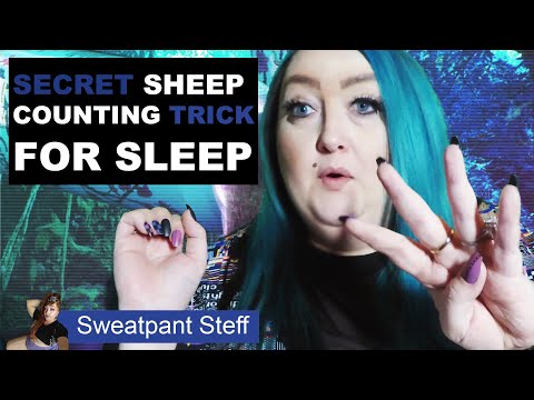 ASMR Sleep Secret Sheep Counting Trick insomnia help with Thai Tea Boba