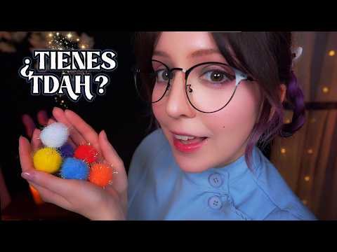 ⭐ASMR El MEJOR TEST de TDAH🧠Prueba de atención y concentración para dormir