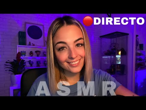 ASMR EN 🔴 DIRECTO | Hand sounds, mouth sounds, tapping... | Asmr Español