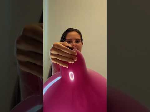 Giant Grape Balloons #asmr #balloon #ballongame #blowing