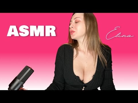 4K Mic Pumping On My Knees ASMR Fast & Aggressive Mic Pumping With Elina