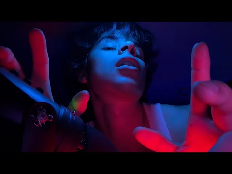 ASMR mouth sounds and visual triggers