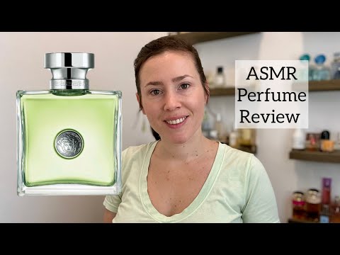 ASMR Perfume Review - Versace Versence - Glass Tapping & Soft Spoken