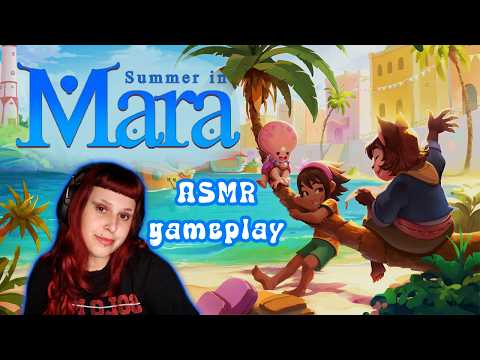 ASMR ☆ Gameplay Summer in Mara - Início do jogo (Sussurros e Voz Suave) °•