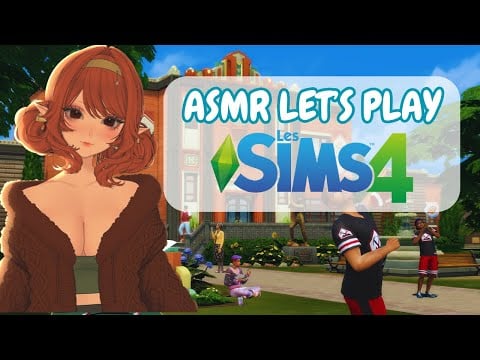 ASMR #2 Let's play Sims 4