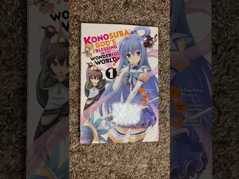 ASMR Tapping On Konosuba: God's Blessing On This Wonderful World! | (No Talking) #ASMR #Shorts