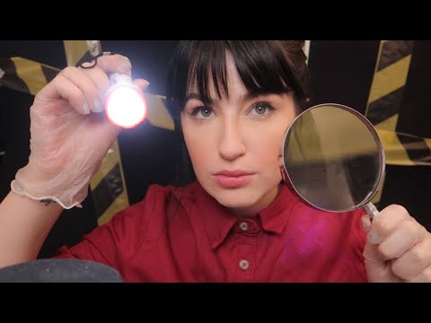 ASMR - ROLEPLAY DETETIVE CRIMINAL!