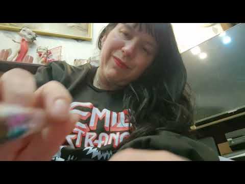OLD SKOOL .. ASMR Brushing Camera & Hand Movements  LOFI AS F*ck  !