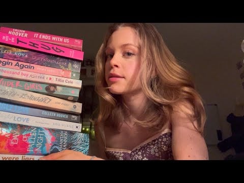 asmr -soft spoken book collection