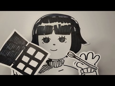 Doing Your Paper Make Up! [My First ASMR]