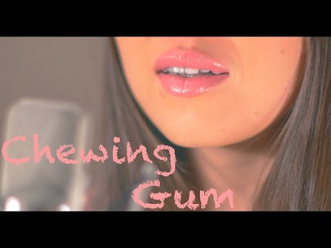 ASMR Chewing Gum, Mouth Sounds, Kisses, Tingles 4K