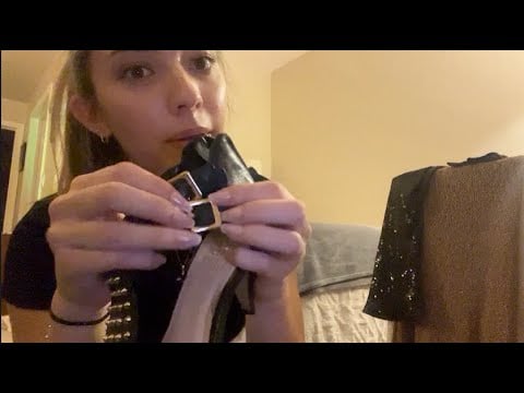 asmr ~ raiding my mom's closet pt 2 👢🤎 ~ soft spoken, lofi, fabric sounds
