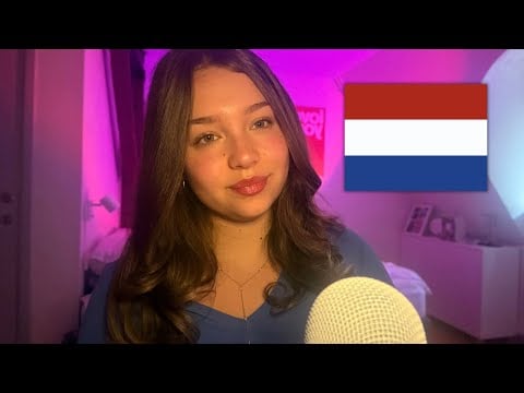 ASMR in Dutch! 🇳🇱💓 (Whispering Relaxing Trigger Words 🤭)