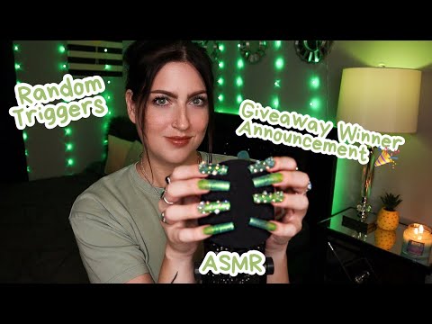 ASMR | Assorted Random Triggers To Help You Relax 💚