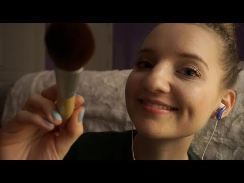 [ASMR] Camera Brushing/Stippling/Soft Speaking & Whispering
