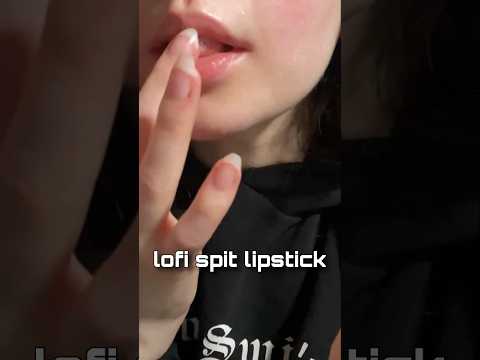 ASMR lofi spit lipstick #asmr #relax #tingles