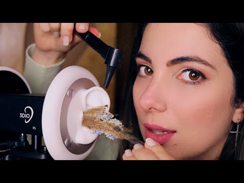 ASMR DESINFECÇÃO DO SEUS OUVIDOS • Sweet Carol