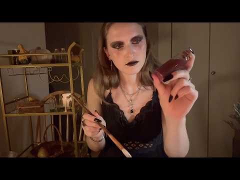 ASMR Enchanted Apothecary 🔮 Mixing a Courage Potion (glass tapping, page turning)