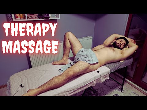 ASMR AMAZING MASTER TURKISH FULL BODY THERAPY MASSAGE-Chest,leg,arm,back,foot,abdomen