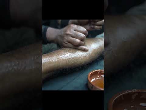 Unlocking Serenity: Full Body Oil Massage ASMR with Ancient Techniques #shorts