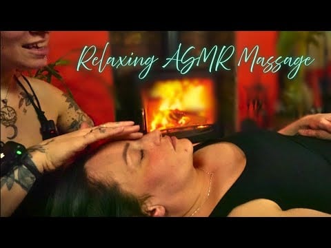 Relaxing hair play & reiki ASMR w. Nic 🪷 Baby rakes tracing & skin brushing | Gentle whispers