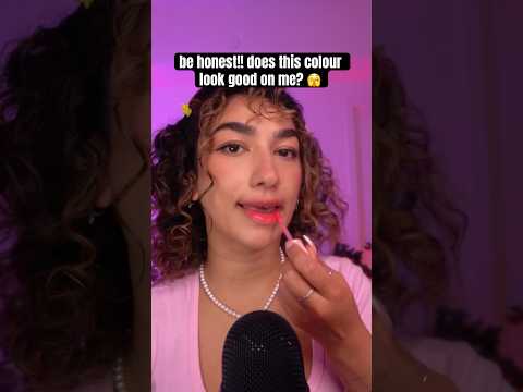 yay or nay on me? 👄 #asmr #makeup