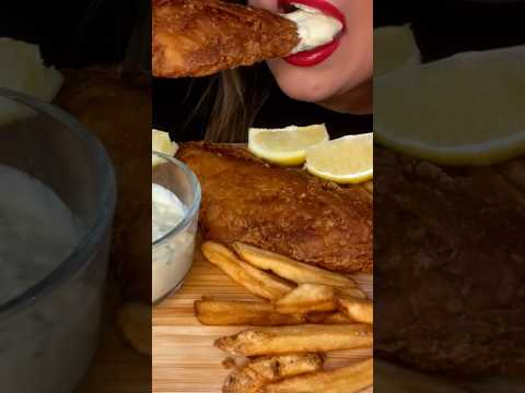 FISH & CHIPS #asmr #seafood #food