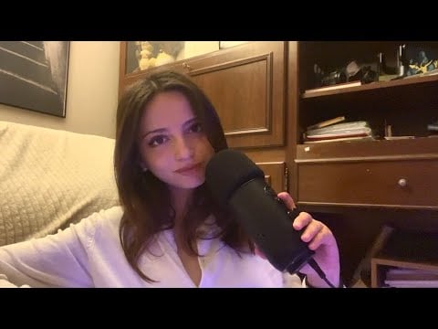 ASMR-Chuchotements proche du micro 🤍 (life update ) 