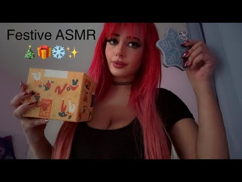 Festive ASMR & Chaotic Rhythmic Tapping/Scratching