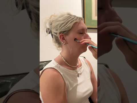 I am an artist and she is my medium 👩🏼‍🎨 #asmr