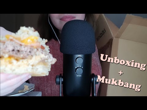 #ASMR 📦 Unboxing + Mukbang (Sans Gluten)