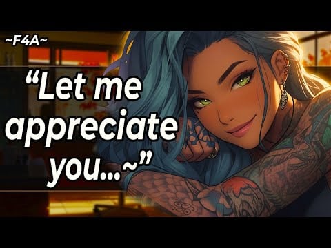 Hot Tattoo Artist Eases Your Pain with Kisses~💋| Comfort | Personal Attention | Tension | F4A