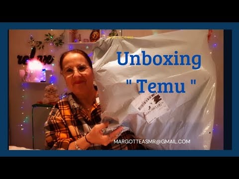 Asmr Français     Unboxing " Temu "