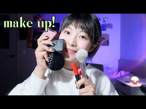 ASMR ✴︎ 화장 초보 동생에게 해주는 메이크업+꿀팁💘 make up RP