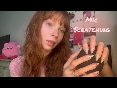 ASMR | Fast & Aggressive FOAM MIC Scratching With Hand Sounds + Movements