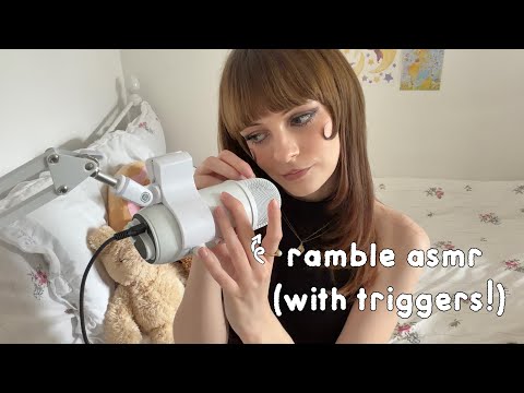 awkward english girl rambles until you fall asleep (soft-spoken asmr with triggers!)