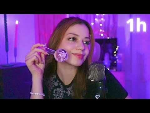1H d'ASMR 💖: triggers et blabla proches pour dormir ! (on discute + FAQ)