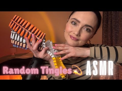 ASMR Random Triggers for Sleep 😴 | Ultimate Tingle Session (Whispers & Tapping) part 1