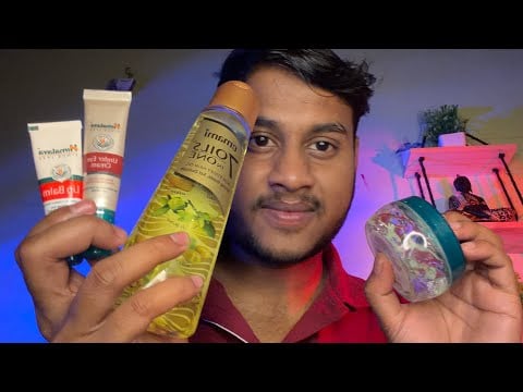 ASMR Doing Your Skincare & Face Massage 💆‍♂️✨ | You’ll Feel Instantly Relaxed 😴