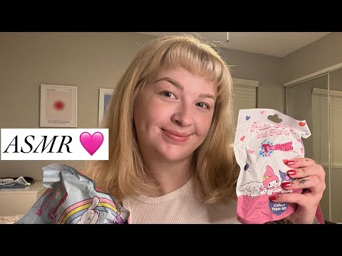 ASMR 💕 Opening Blind Bags (lofi & lots of crinkle sounds) ✨