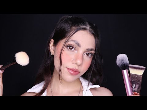 ASMR brushing sounds & mouth sounds | Dámaris ASMR♡